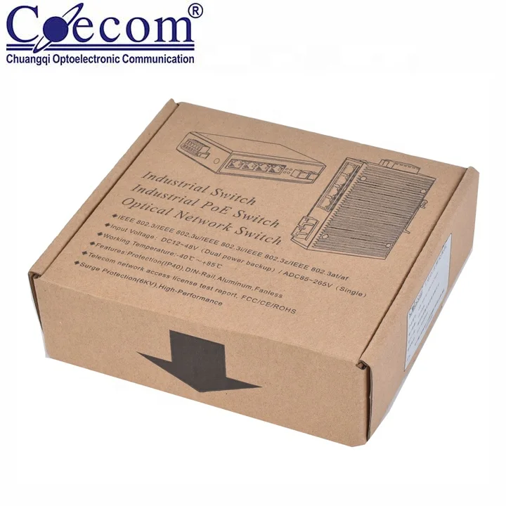 High Quality Industrial Ethernet Switch Single Mode FC Ethernet Switch 48V Fiber Optical Equipment