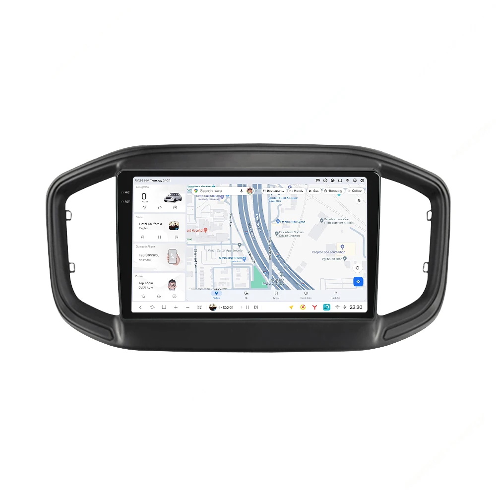 MEKEDE DUDU7 Android 12+512 car-play auto 2K touch screen For Fiat Strada 2020-2021 car gps navigation