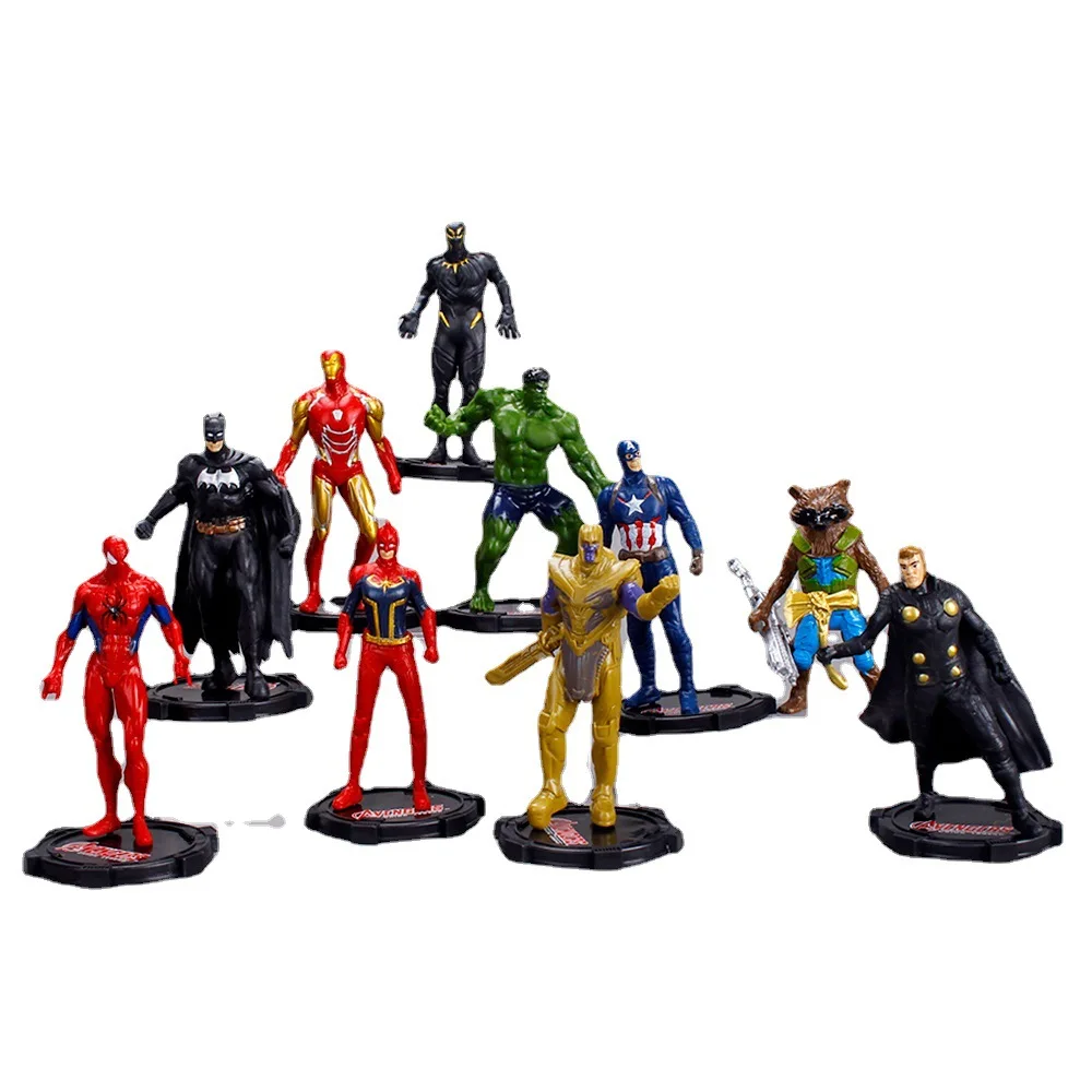 10 шт./набор фигурки Marvel см