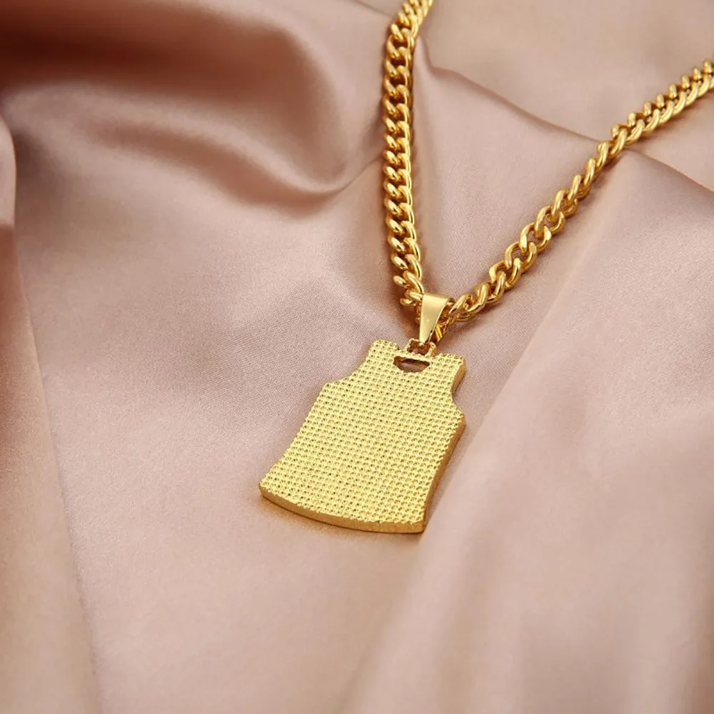  New Basketball Commemorative Kobe Necklace No. 24 And 8