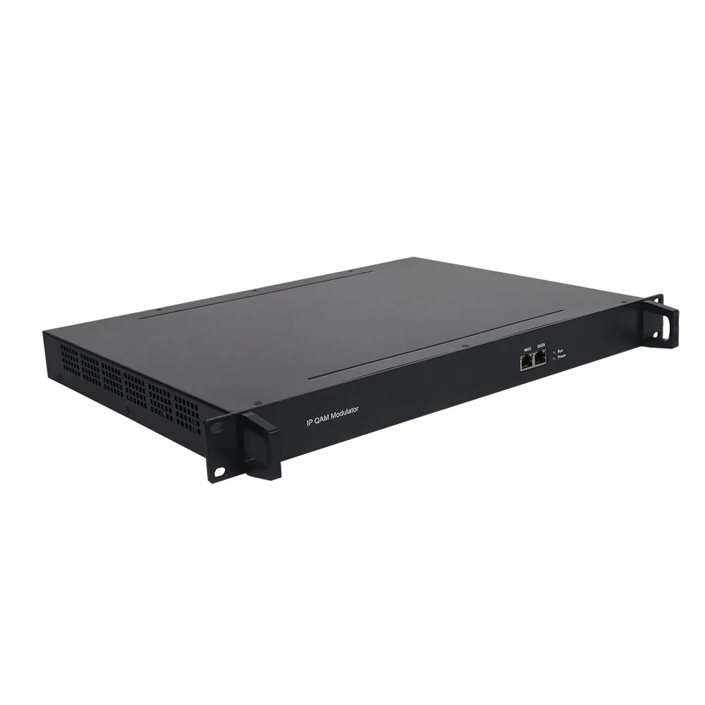 Mux-scrambling-modulating all-in-one device 16 in 1 IP QAM Modulator