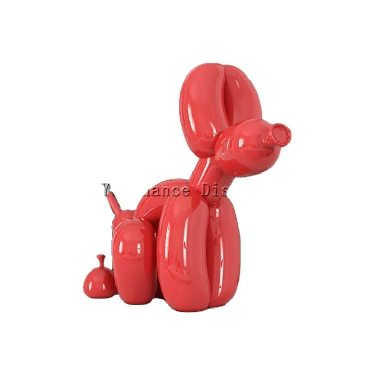 Factory Bespoke Decorative Resin Balloon Dog Sculpture