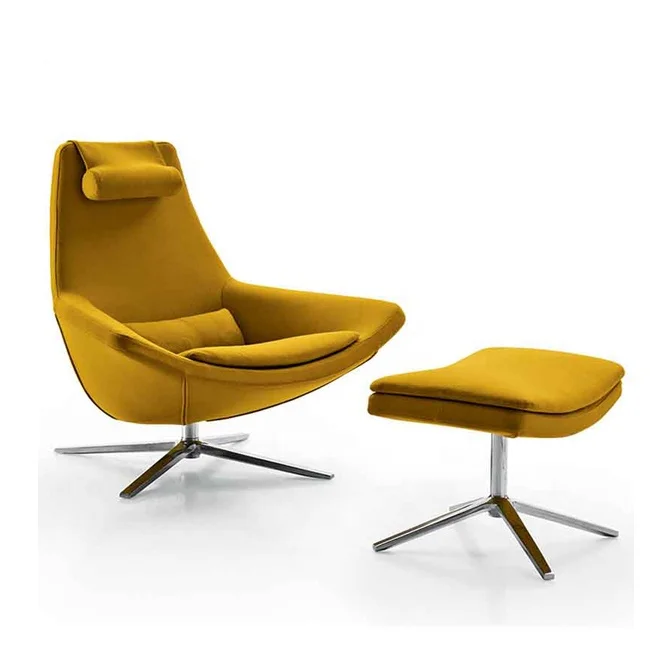 Metropolitan swivel chair Lunch break fabric recline chair