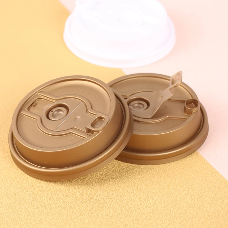 
90mm Leakproof PP Coffee Cup cover Lid For 8oz 12oz 16oz Paper cups and Plastic cups 