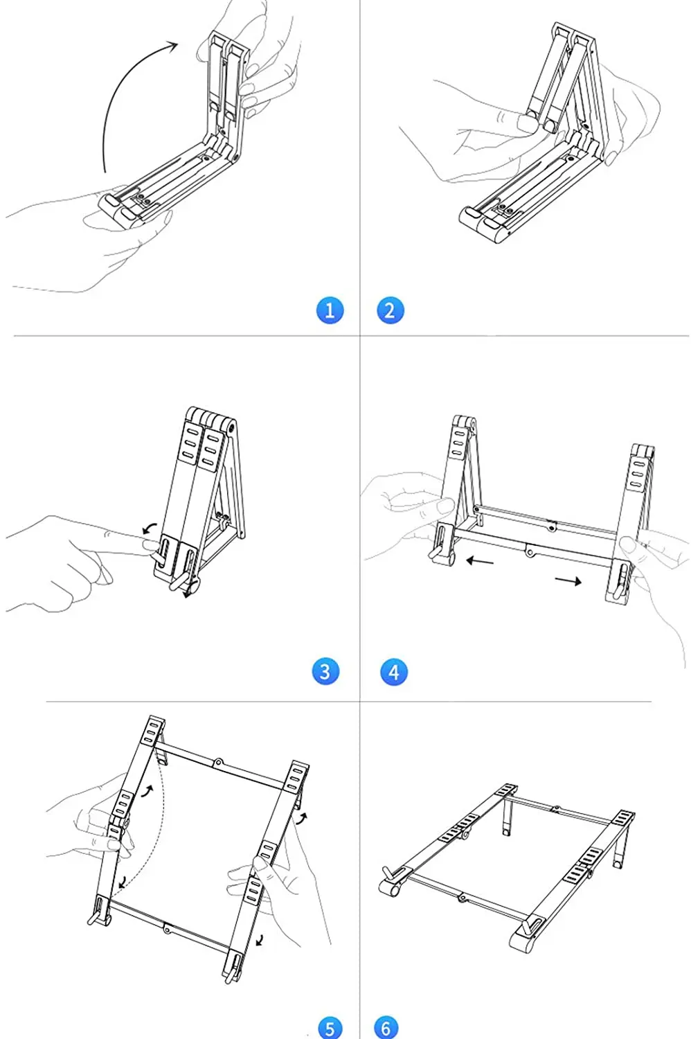 3 in 1 ergonomic  laptop stand Non-slip Desktop Notebook Holder multi laptop arm sleeve with stand 10-15.6 inches