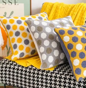 Богемный Мягкий Роскошный Европейский Стеганный чехол для диванной подушки наволочки для декоративного дома с кисточками на