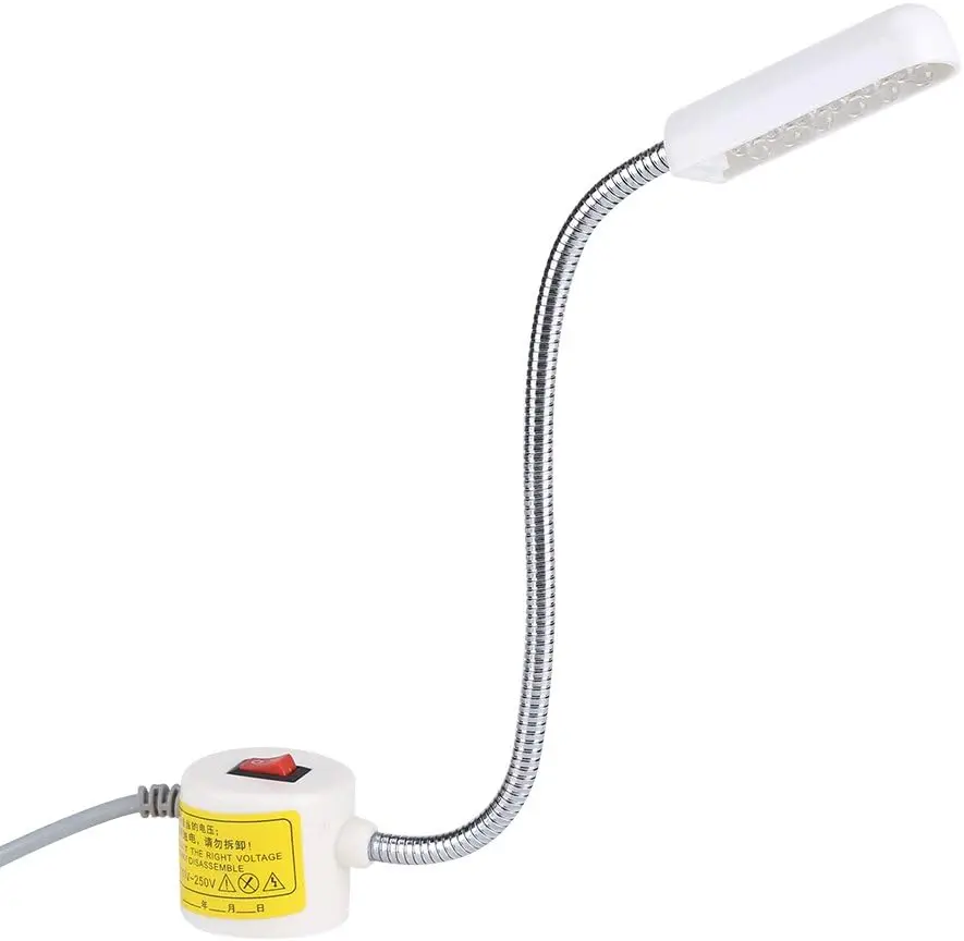 3LEDS 3W led working lamp durable DIP led sewing machine light for machinery