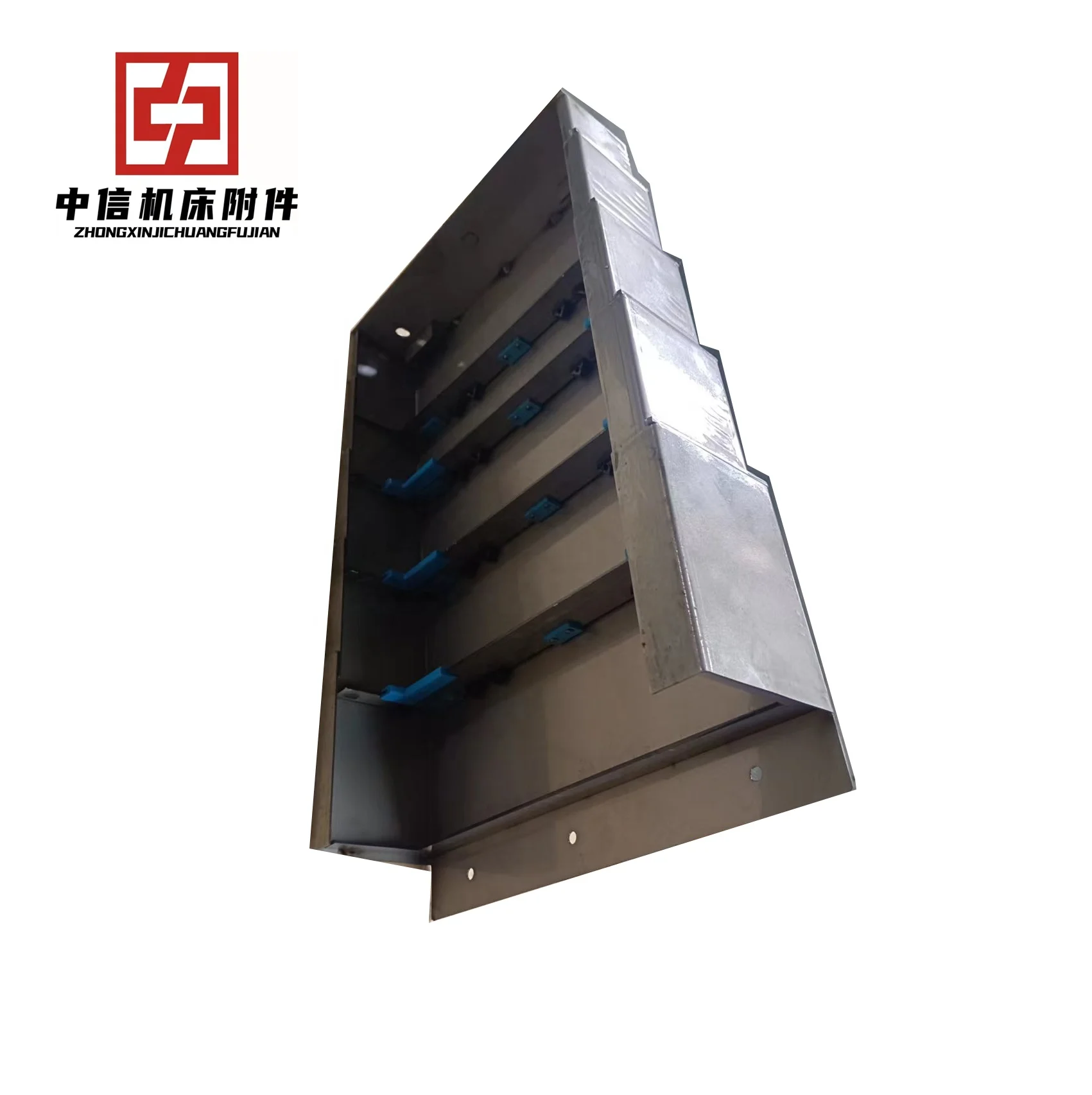 Proper price steel plate machine protective shield steel bellows cover with good quality