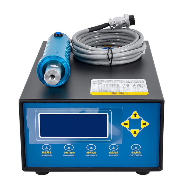 Portable handheld ultrasonic plastic spot welder ultrasonic plastic fusion welding machine 30KHZ1000W for plastic welding