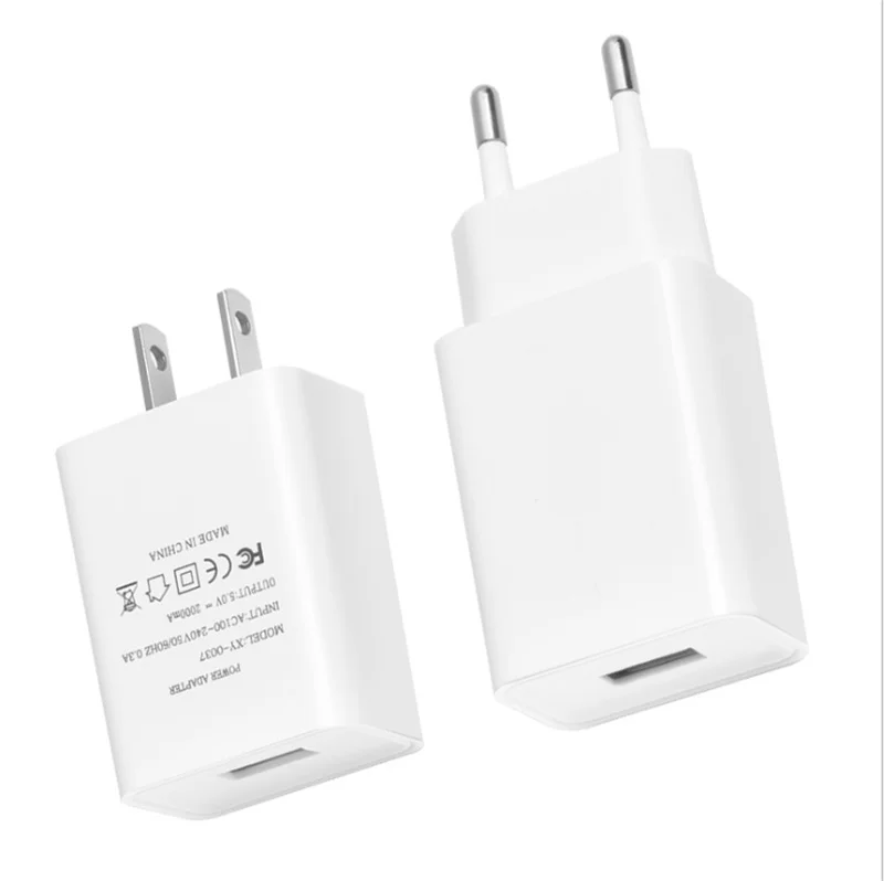 USB Wall Charger Plug 5V 2.1A AC Power Adapter Compatible with iPhone Pad Samsung