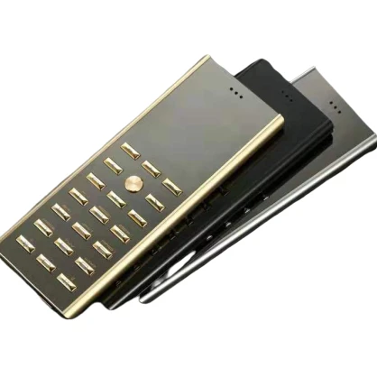Luxury metal body dual sim key cell phone V01 Small mini card 2G GSM senior Bar  thin Mobile phone