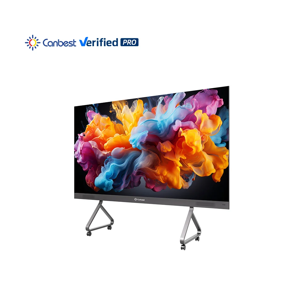 All In One 108 135 163 Inch Ultra Slim Led Video Wall For Conference Meeting Room Remote Mobile Led Display Screen