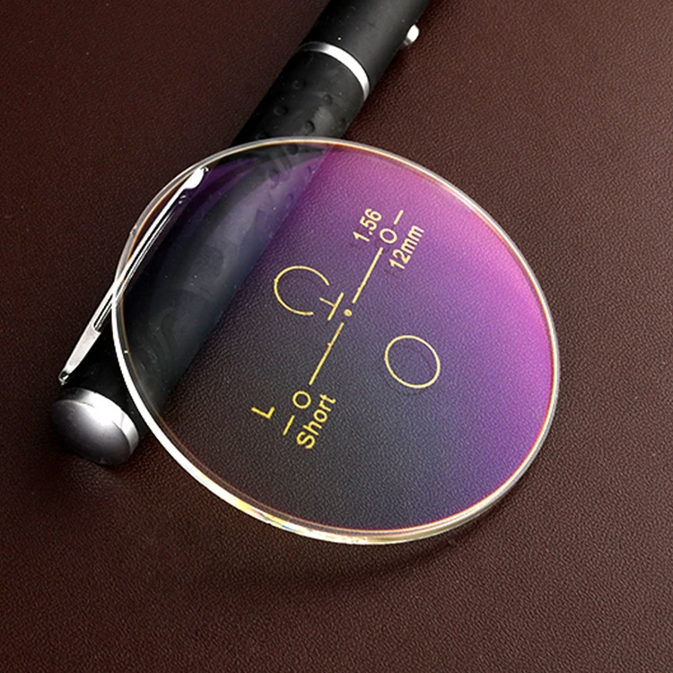 Оптовая продажа оптических линз цена 1,61 Асферические синие световые блоки анти-синие оптические линзы