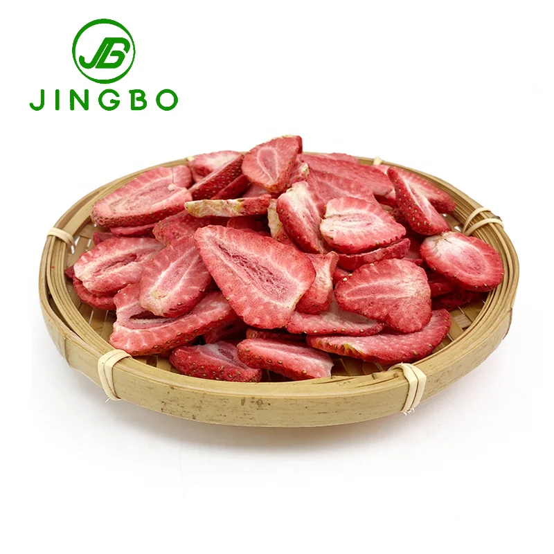 Freeze dried Strawberry snacks Wholesale bulk whole boxes of freeze dried fruits.