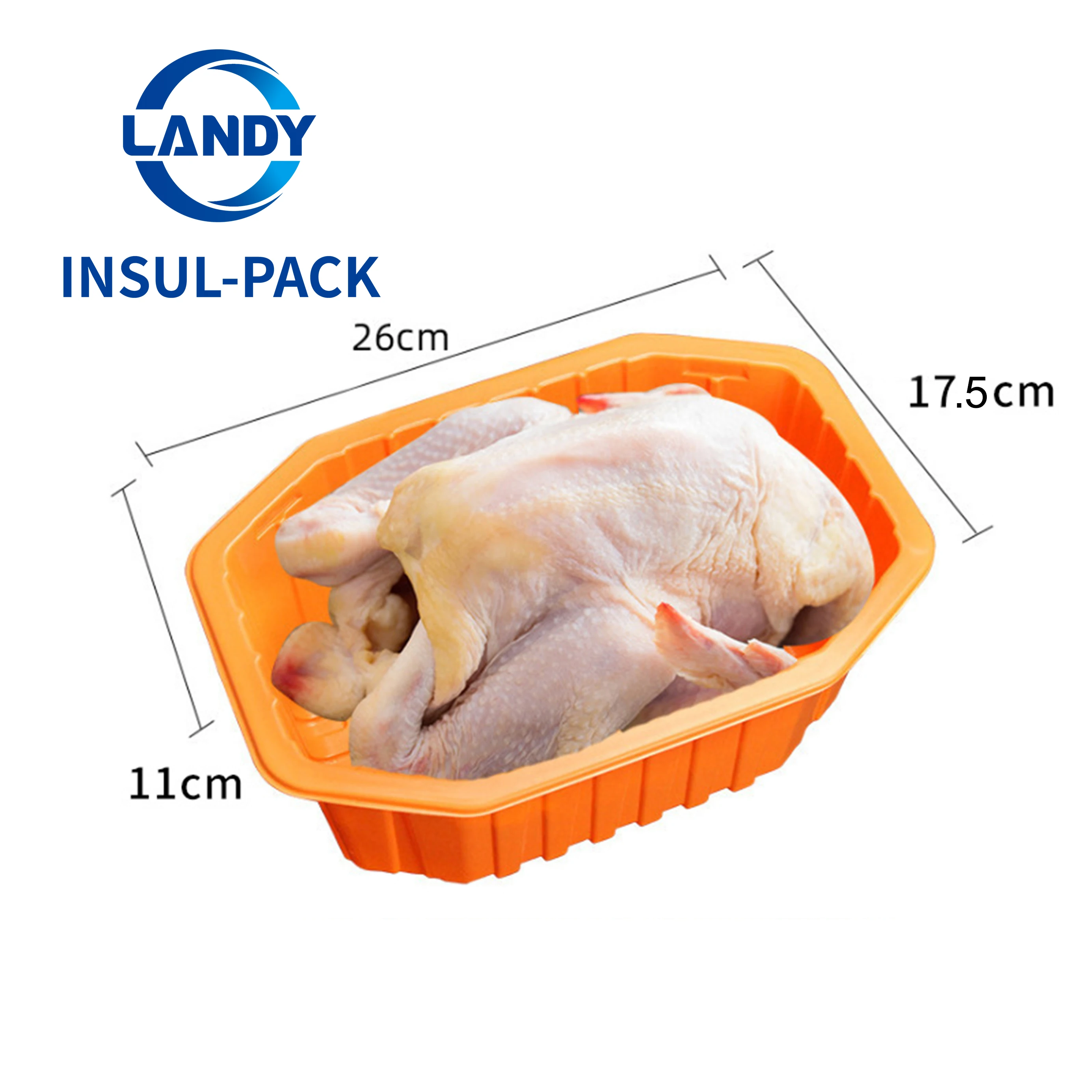 Meal Prep Containers Disposable Pp Meat Tray Plastic Food Box Tray