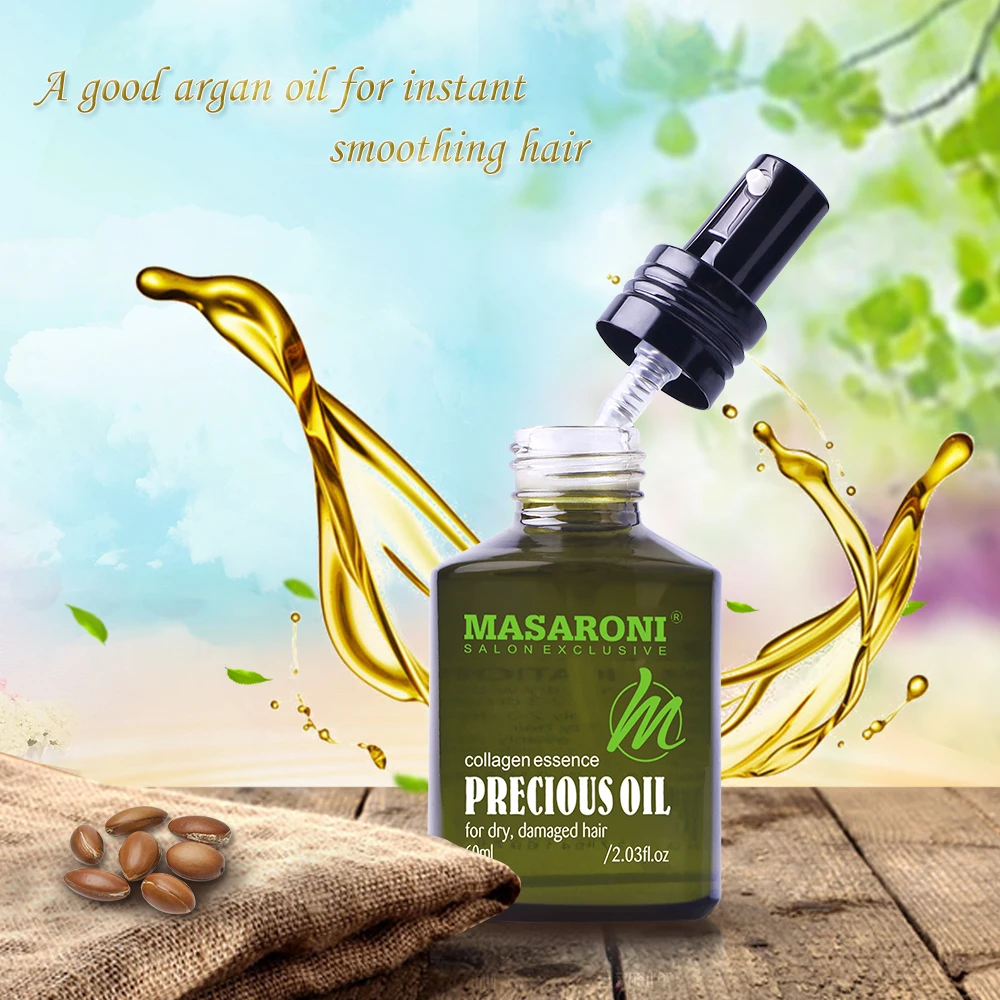 Masaroni free sample hair ail natural moroccan argan oil for hair growth oil and skin care products for hair loss