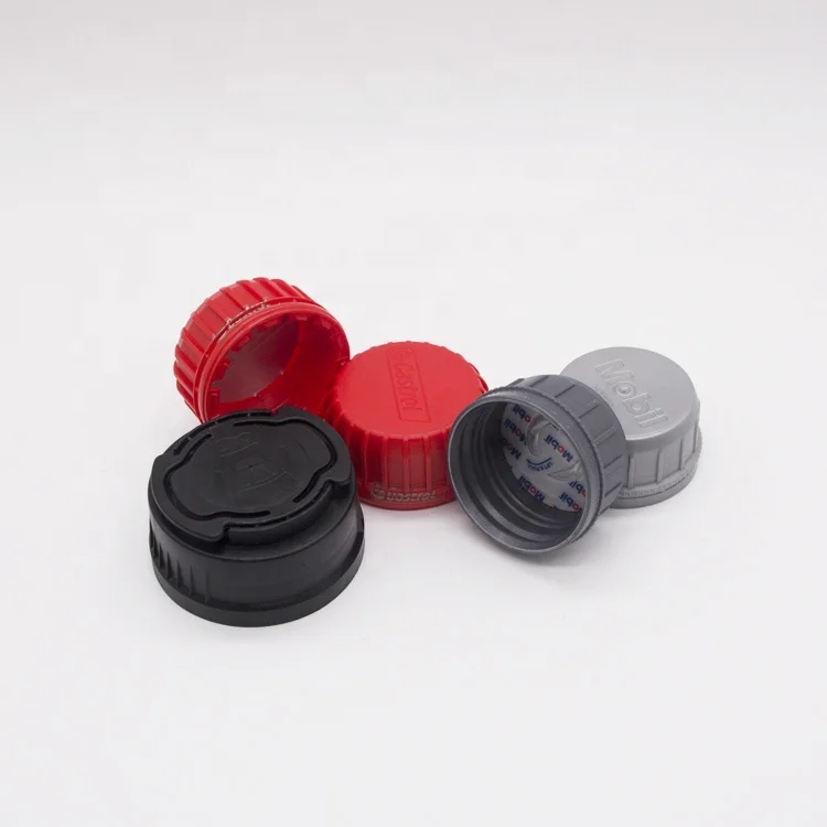 Customizable 38mm 42mm engine oil screw spout cap plastic engine oil lubricant bottle caps