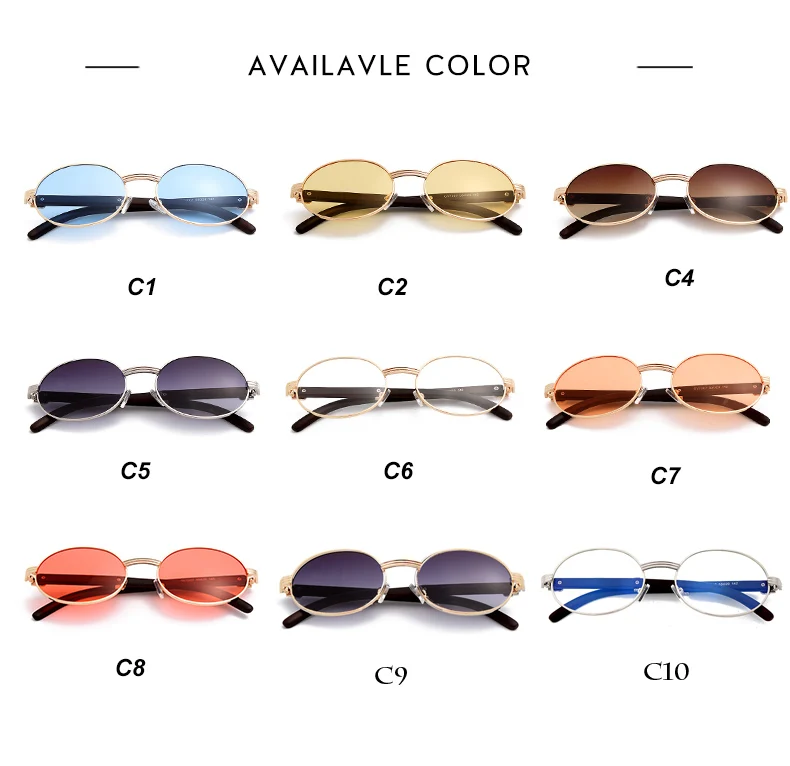 GUVIVI Wholesale High quality vintage sunglasses 2019 UV400 protection OEM round Italy design CE sunglasses