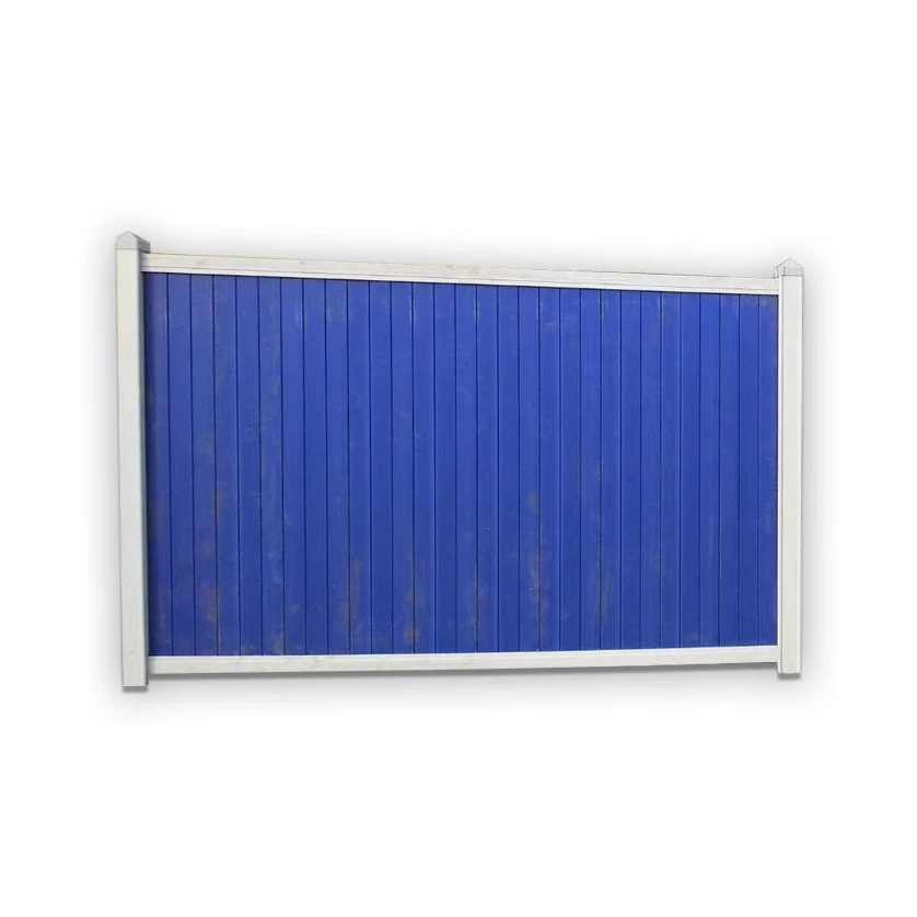 Hot Sale Durable PVC Fence Panels Multi-functional Temporary PVC Plastic Fence Outdoor Fencing Material For Villa