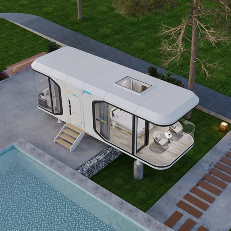 Steel frame house prefabricated prefabricated tinny house prices prefabricated house china