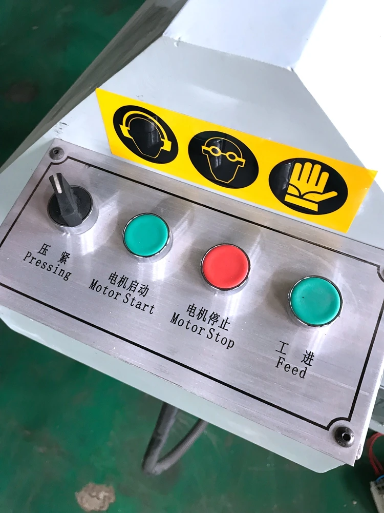 glass batten cutting saw/glazing bead saw for pvc window and door