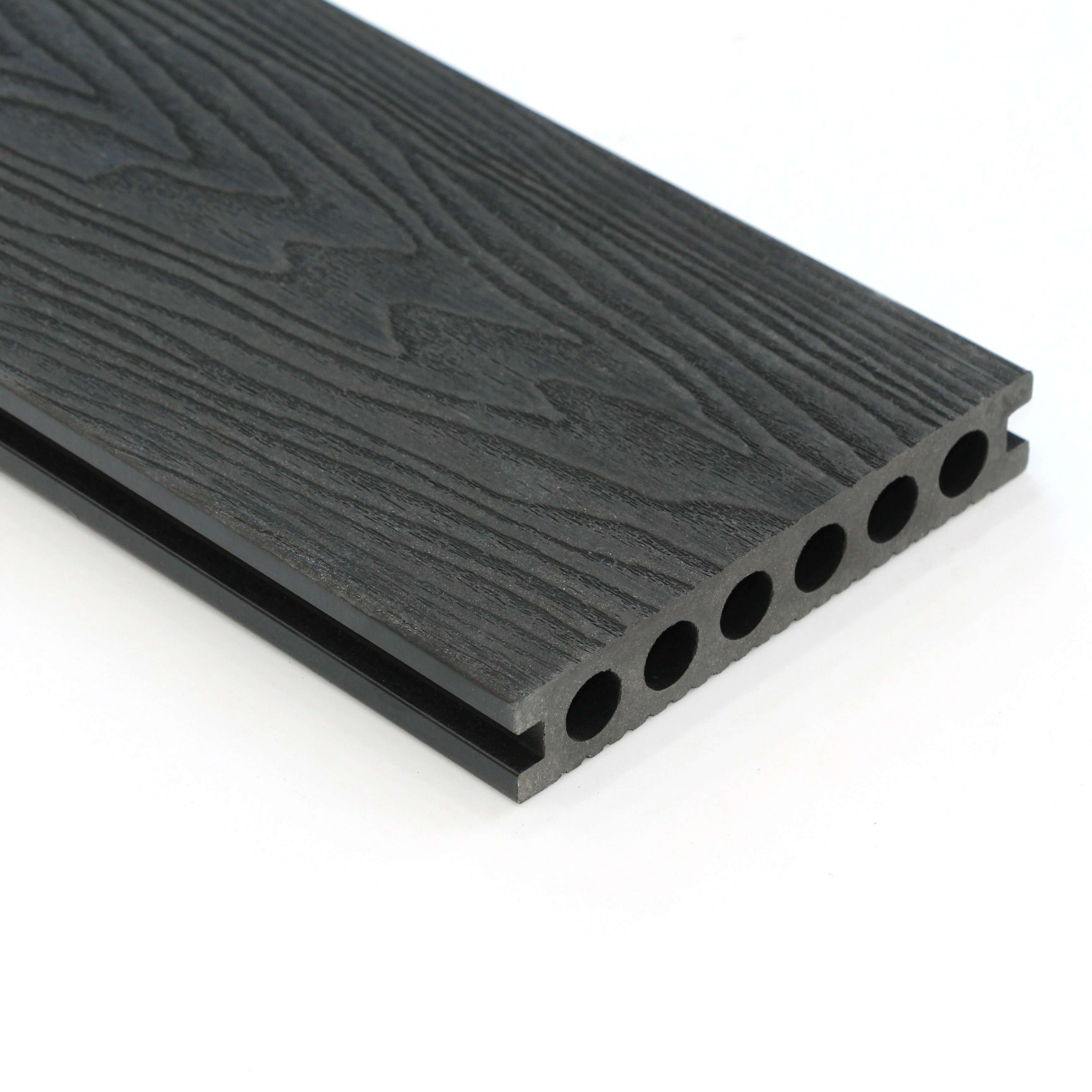 Нескользящий наружный водонепроницаемый круглый полый деревянный настил