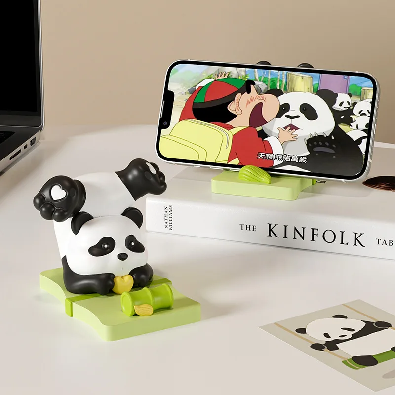 Creative Resin Panda Phone Holder Stand Mobile Smartphone Support Tablet Stand For Desk Cell Phone Holders Stand