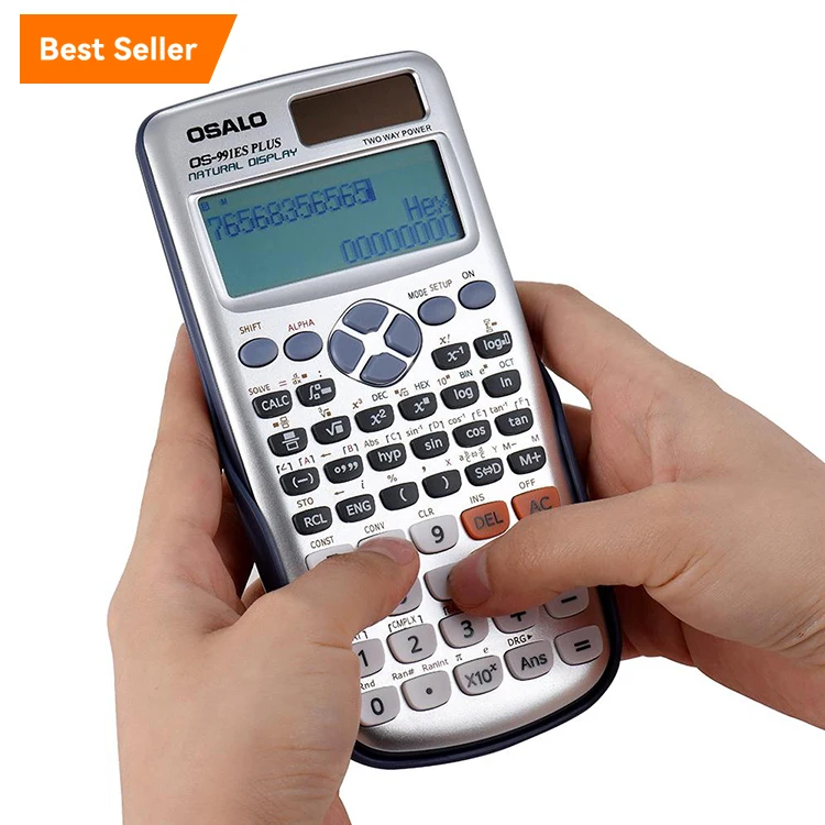 Cheap calculator wholesale manufacturer 417 function student school fx scientific calculator