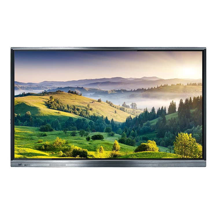 
86 inch movable digital multi interface writing IR technology monitor interactive panel 