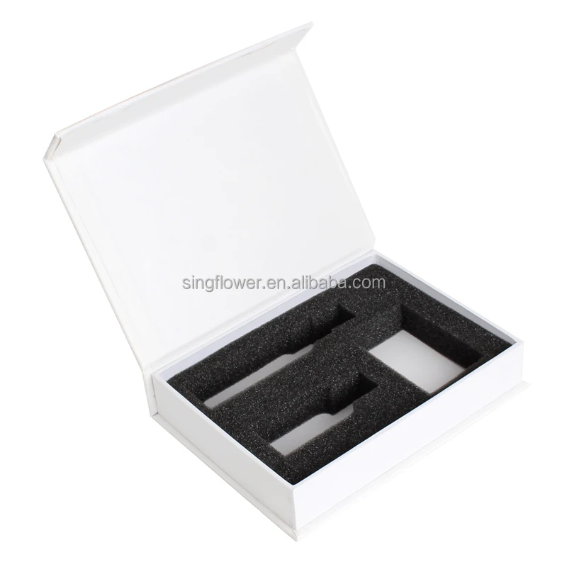 Customize Logo Beauty Apparatus Medical Equipment Gift Boxes Empty Cosmetic Instrument Magnetic Box With Tray