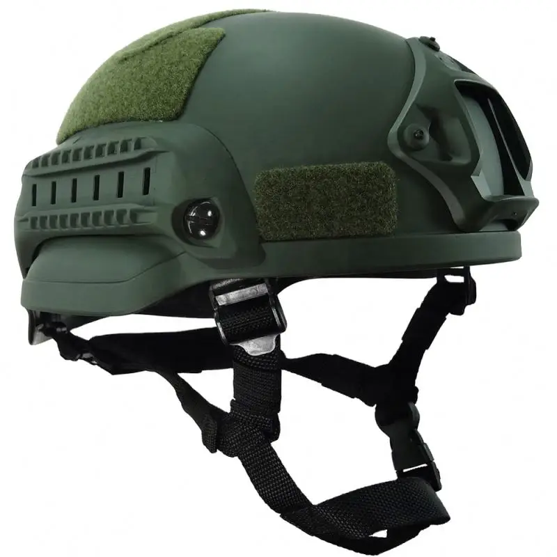 Protective Helmet Mount OD Green for Airsoft Tactical Military Paintball Hunting