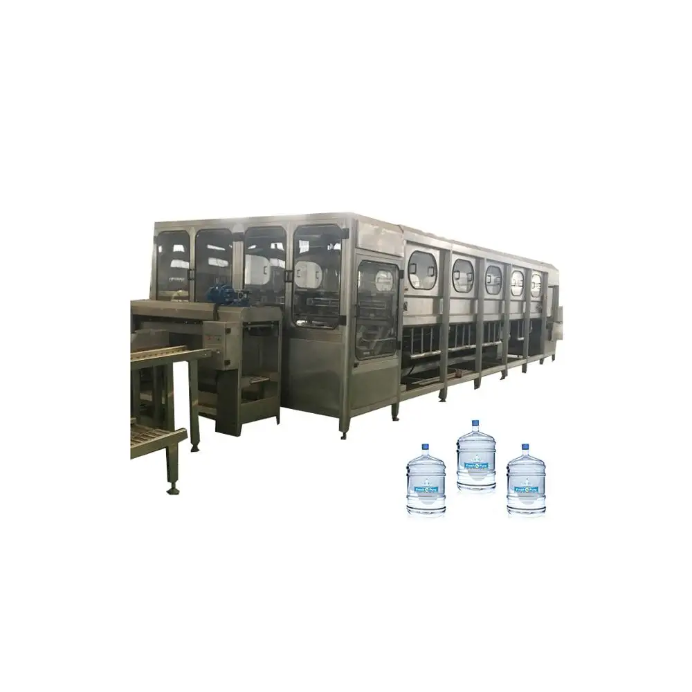 
Complete line 5 gallon production line filling system 