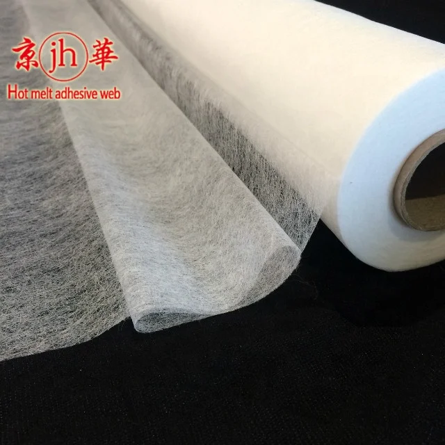 Tailoring Material Fabric Fusing Tape Hemming Gum Hot Melt Adhesive Web PES Material Width From 10 to 3200mm