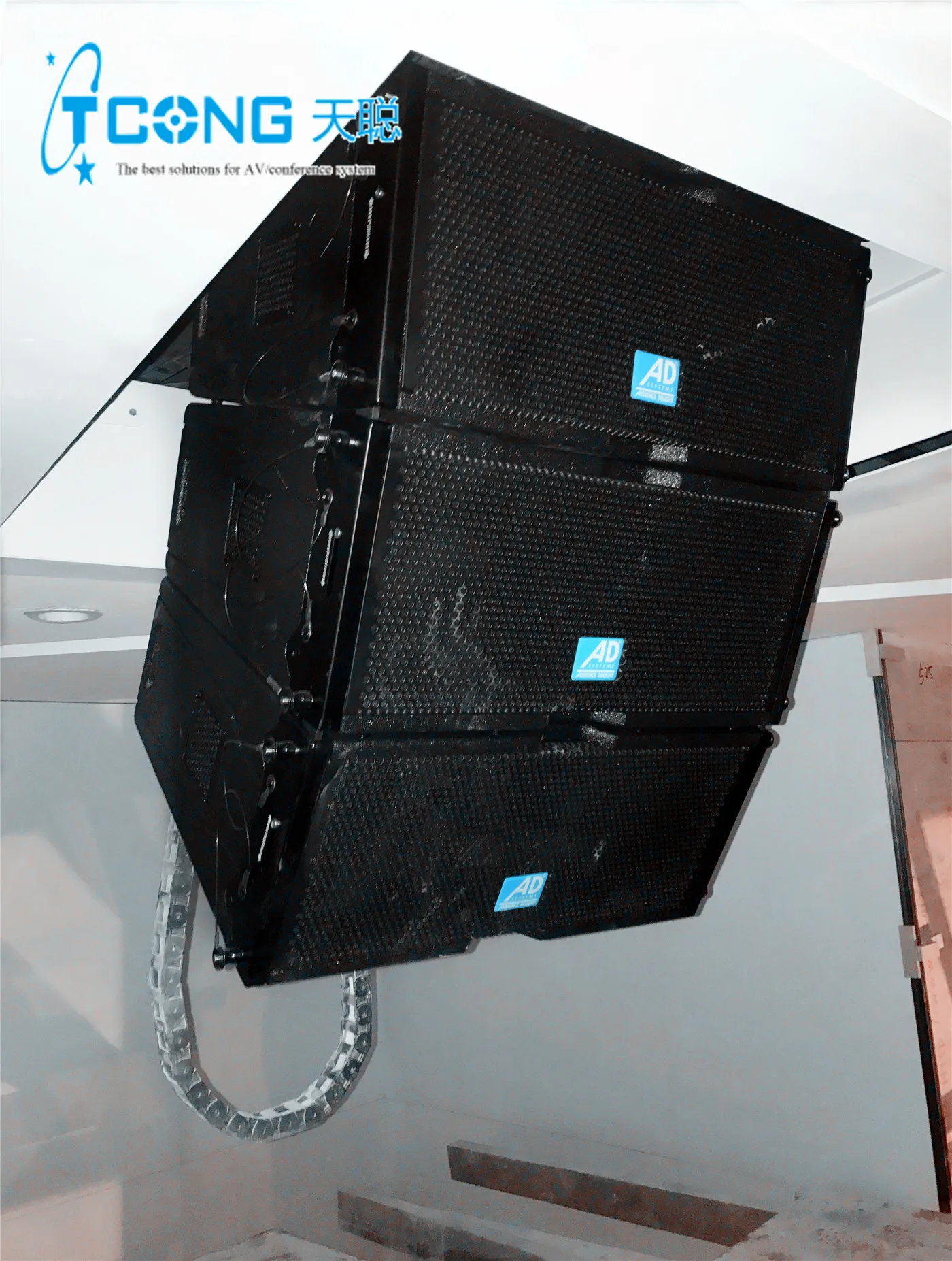 Amplifier Storage Motorized Sound Storage Hidden Speaker Cabninet Electric Ceiling Sound Lift Ceiling Speaker Mount