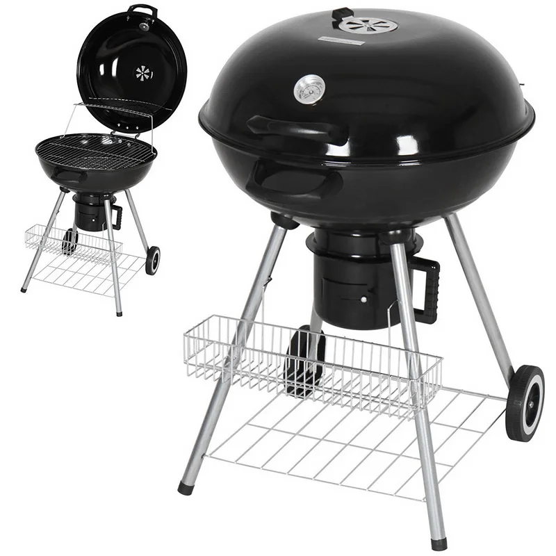 Hot Selling 22 Inch Grills BBQ Garden Party Use Barbecue Grill For Sale charcoal Trolley Grill