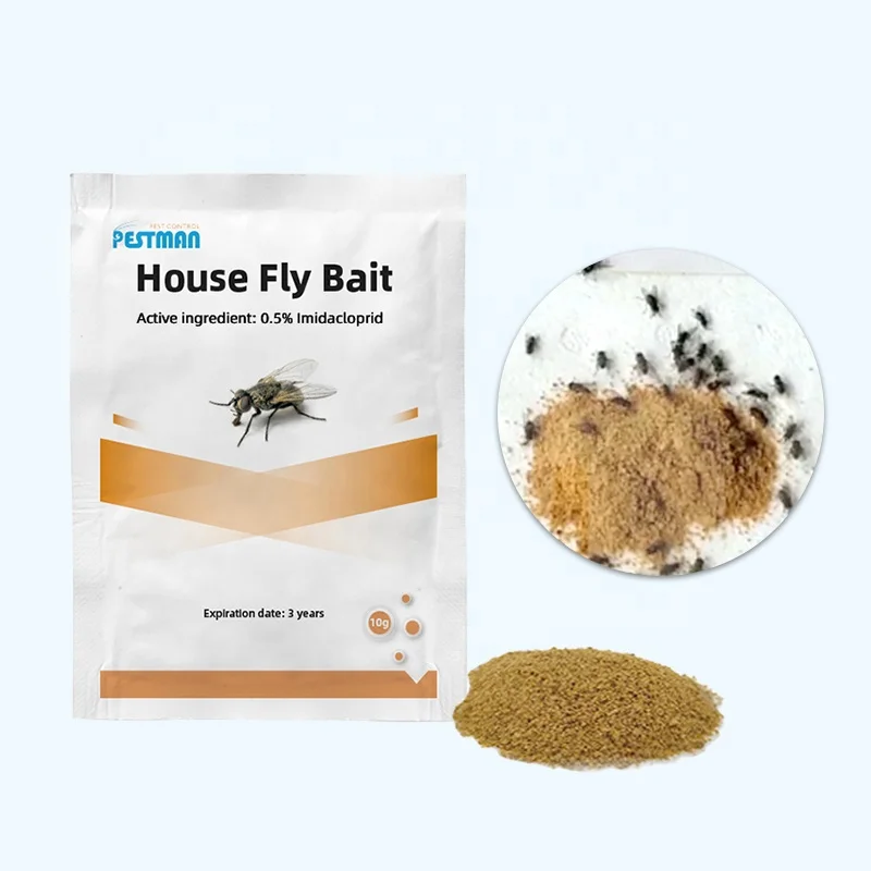 
Pestman Fly Bait Granular Flies Killer With Powder Attractant Quick Knockdown Killing And High Efficient 