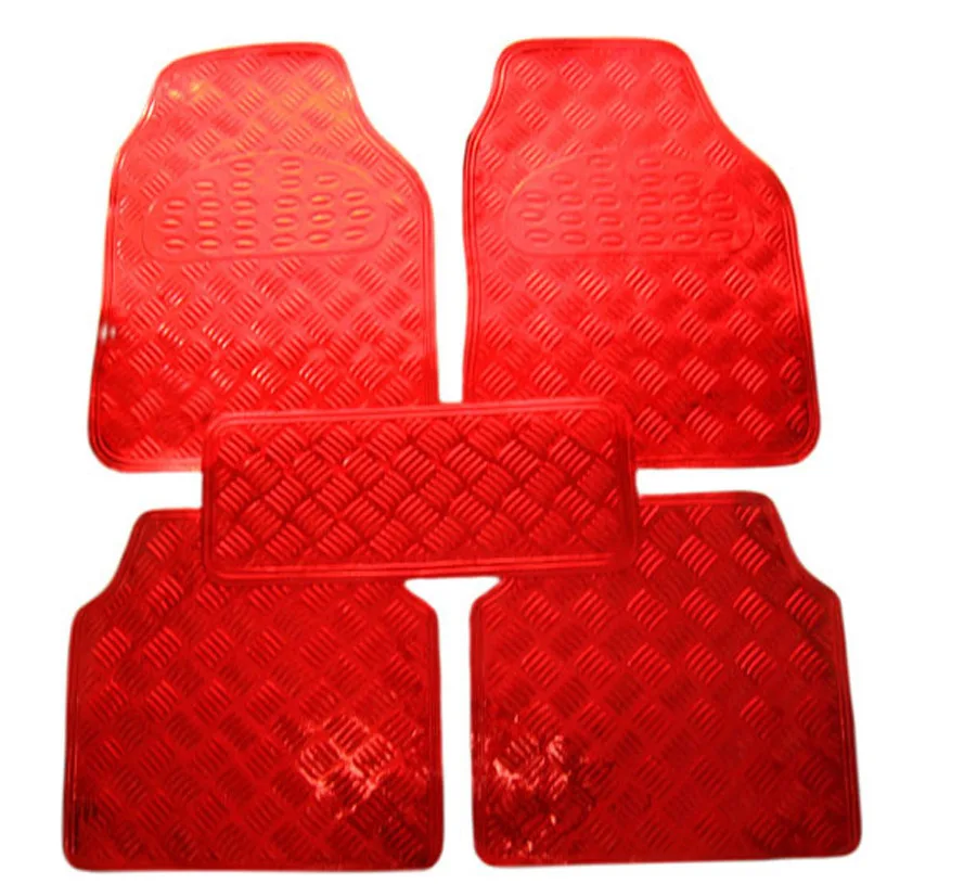 2023 best selling aluminum film waterproof and non-slip 7d car foot pads 5-piece set,car mats universal set