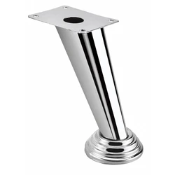 Wholesale Chromeplated Furniture Parts Metal Chair Leg Table Support Bed Feet Iron Sofa Legs