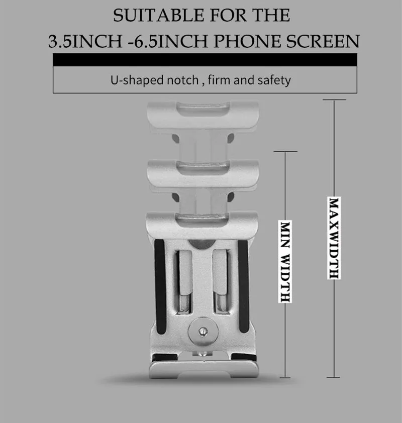 Cheap Wholesale Riding Accessory Universal Metal Motorcycle 360 Rotation Bike Phone Holder For All Smartphones