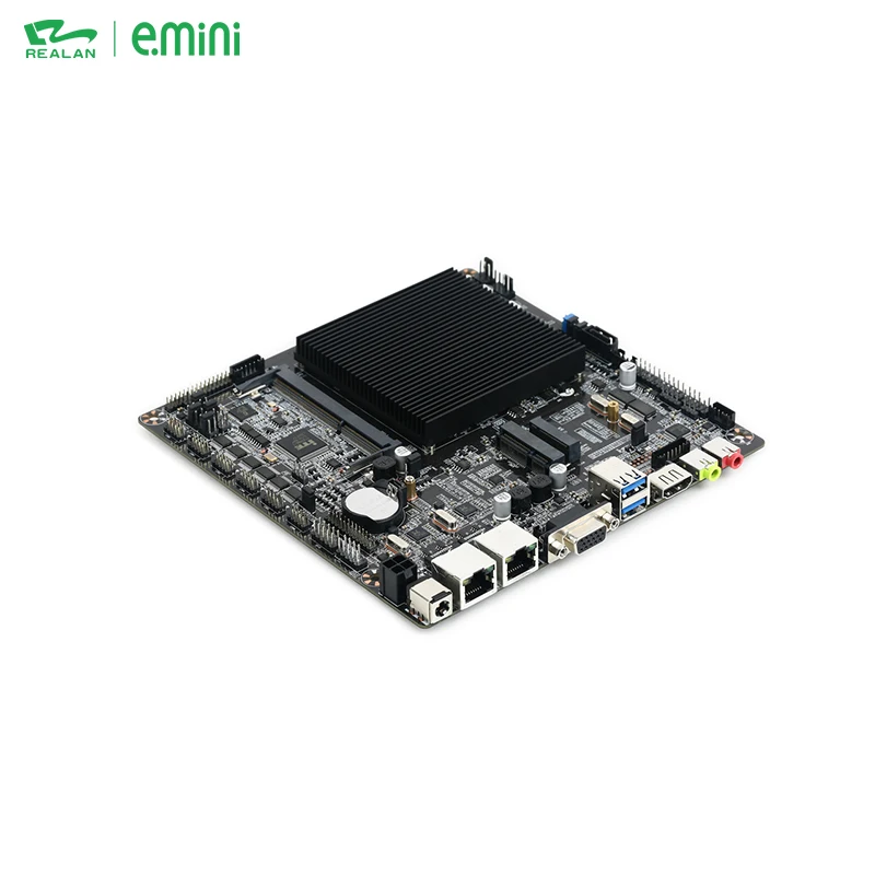 Industrial integrated Mini itx Motherboard DDR3 Celeron CPU Mainboard