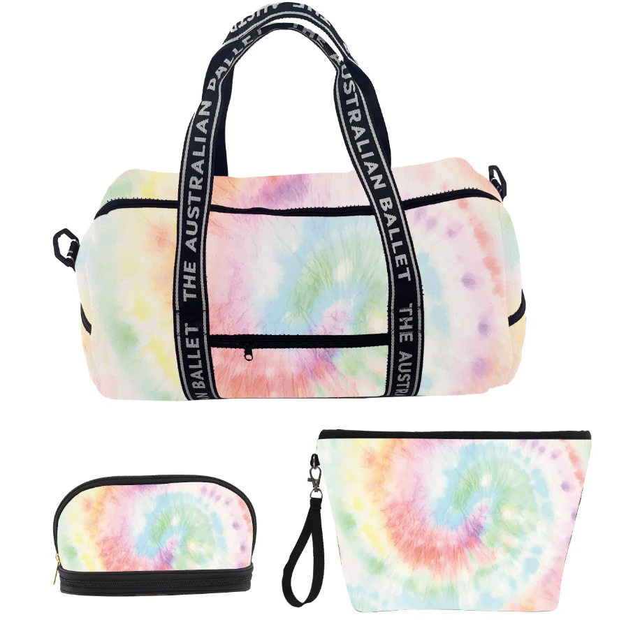 Custom Women Neoprene Dipper Backpack Travel Tote Duffles Bag