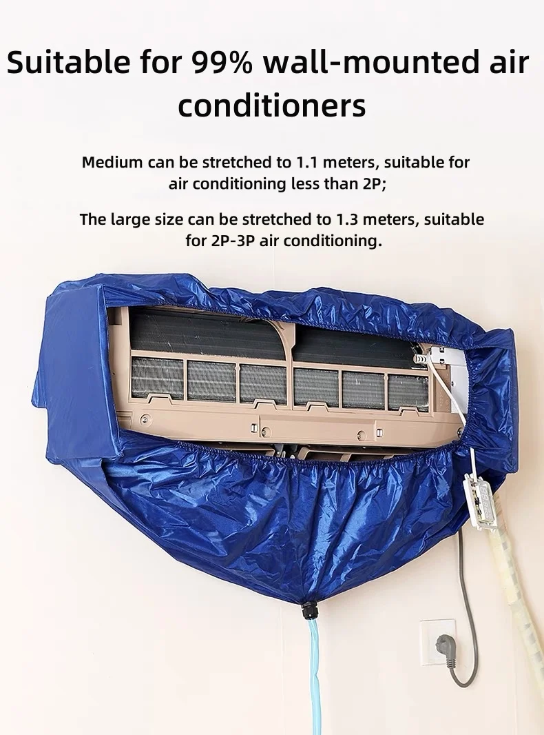 Wall-mounted air conditioner washing bag Air conditioner cleaning cover