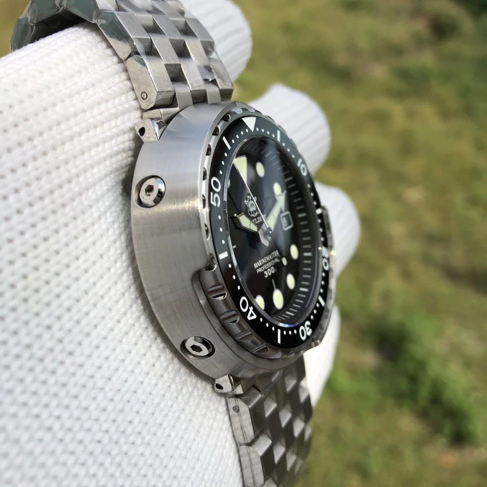 SD1975 Новый 2021 японского часового механизма NH35 часы для мужчин из нержавеющей стали, мужские часы погружения