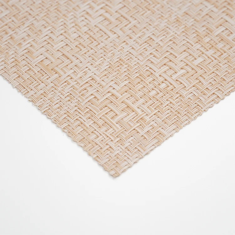 2023 pvc wallpaper and pvc wallcovering with woven surface and moisture proof fabric