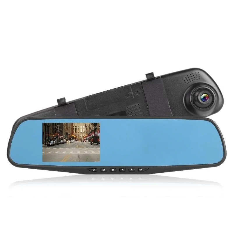 Автомобильный видеорегистратор-зеркало заднего вида 3 5 дюйма 1080P 100 градусов