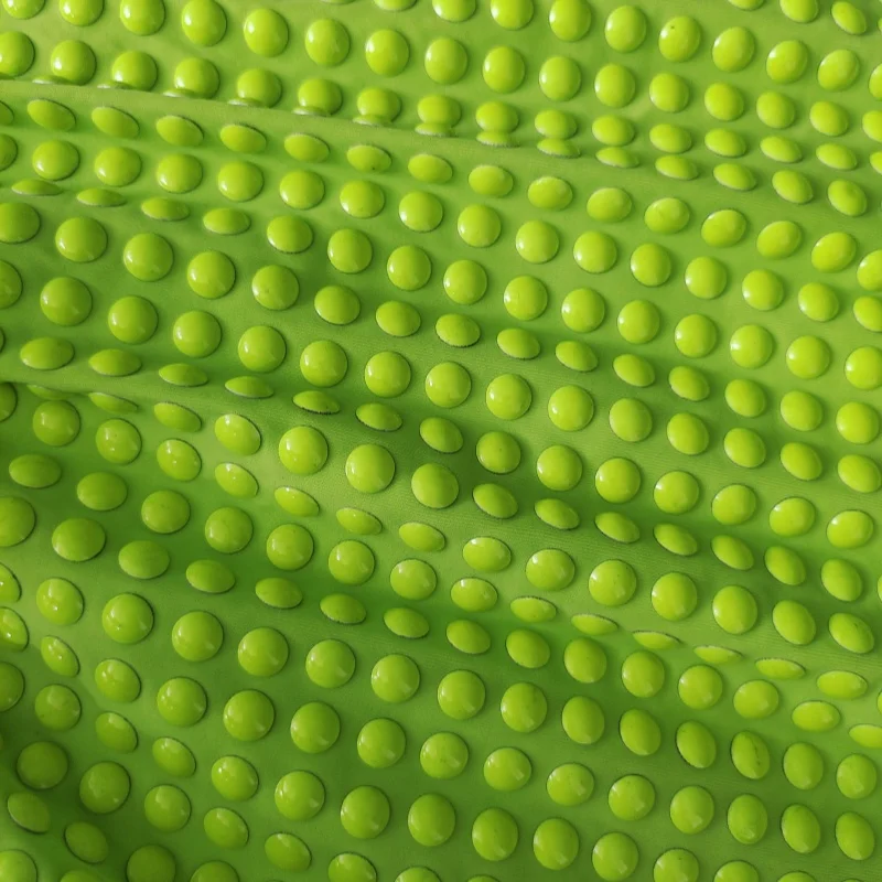 New Arrivals Luxury Lemon Green Beaded Lace Fabric Crystal Rhinestone Green Lace Fabric With Rhinestone