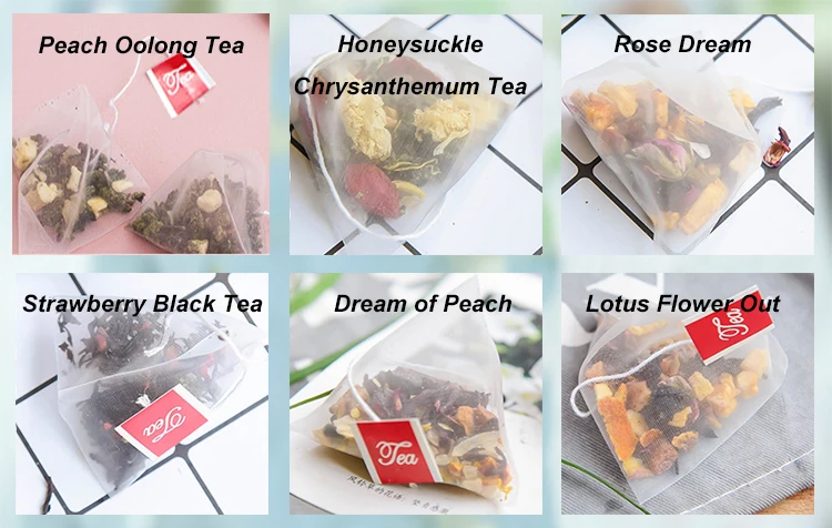  Оптовая продажа жасмин/османтус/Персик/роза/яблочный смешанный чай Oolong для молочного
