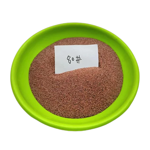 20-150 Mesh Red Waterjet Garnet Silicon Carbide Abrasives Industrial Sandblasting Sinking Cutting Polishing Sand Blasting