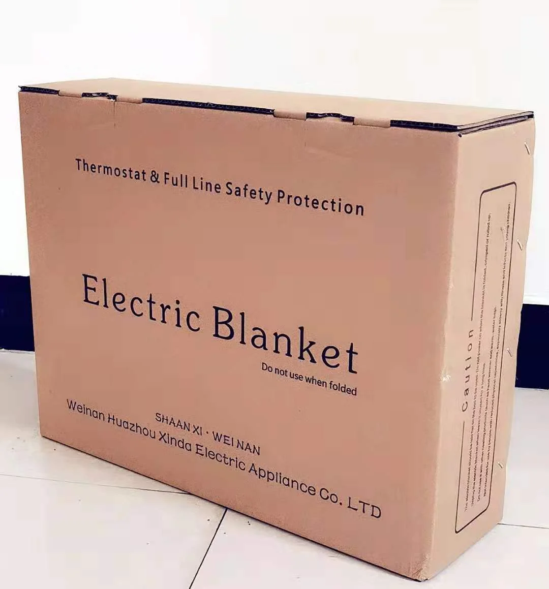 Hot selling 9-speed switch control 220v double-sided flannel washable thermostat electric blanket