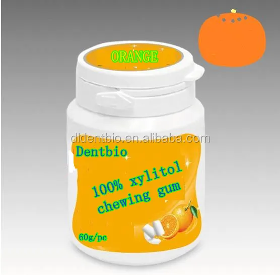 Vegan Free 100% Xylitol Freshens breath Chewing Gum